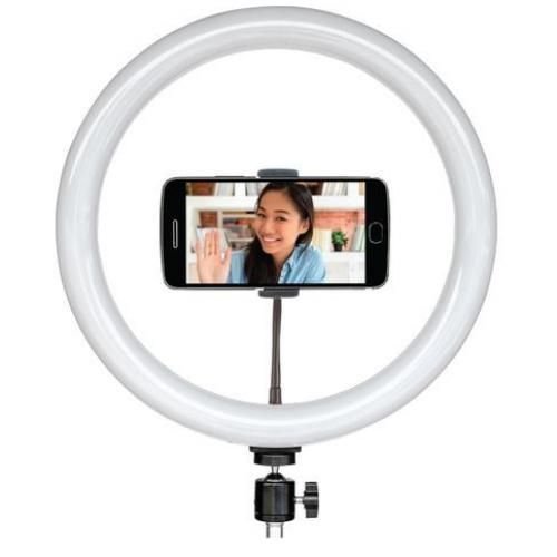 Ring Light LED 26cm avec Support Smartphone et Ajustement 360° - Image 3