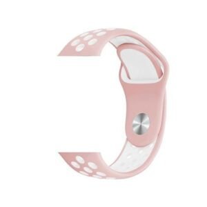 Bracelet Sport Double Compatible avec Apple Watch 22/44mm - Rose