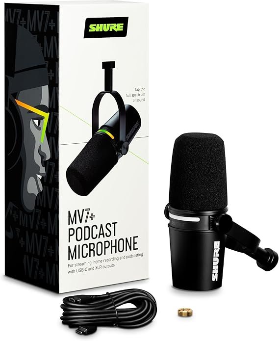 MV7 MIRCROPHONE FOR GAMING & LIVE SHOW & MEETING - Image 2