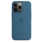 Coque en silicone avec MagSafe pour iPhone 13 Pro - Minuit
