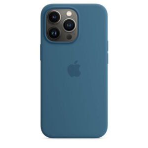 Coque en silicone avec MagSafe pour iPhone 13 Pro - Minuit