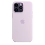 Coque en silicone avec MagSafe pour iPhone 14 Pro Max - Lilas