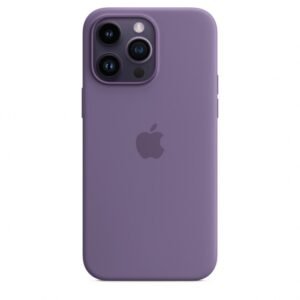 Coque en silicone avec MagSafe pour iPhone 14 Pro Max - Iris